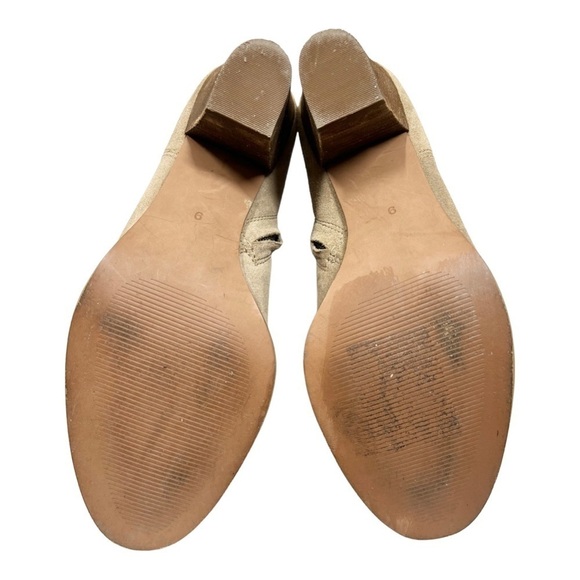 Madewell Billie Tan Suede Leather Ankle Booties/Boots size 8 - Picture 5 of 7
